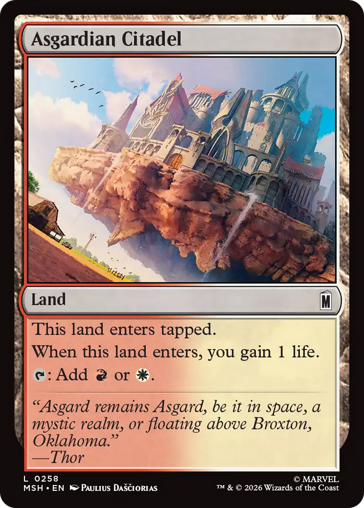 Asgardian Citadel [Marvel Super Heroes] - The Mythic Store | 24h Order Processing