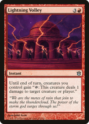 Lightning Volley [Born of the Gods] - The Mythic Store | 24h Order Processing