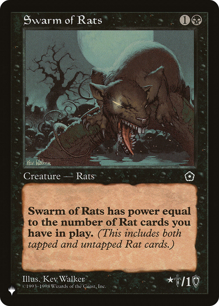 Swarm of Rats [The List Reprints] - The Mythic Store | 24h Order Processing