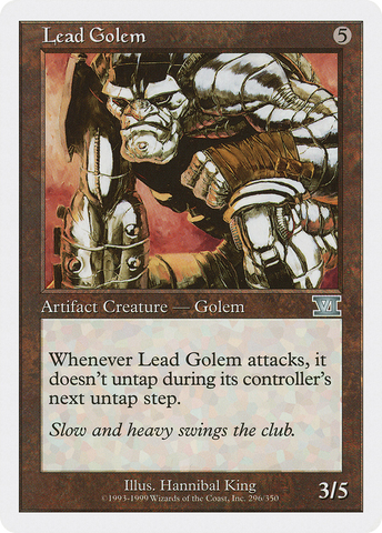 Lead Golem [Classic Sixth Edition] - The Mythic Store | 24h Order Processing