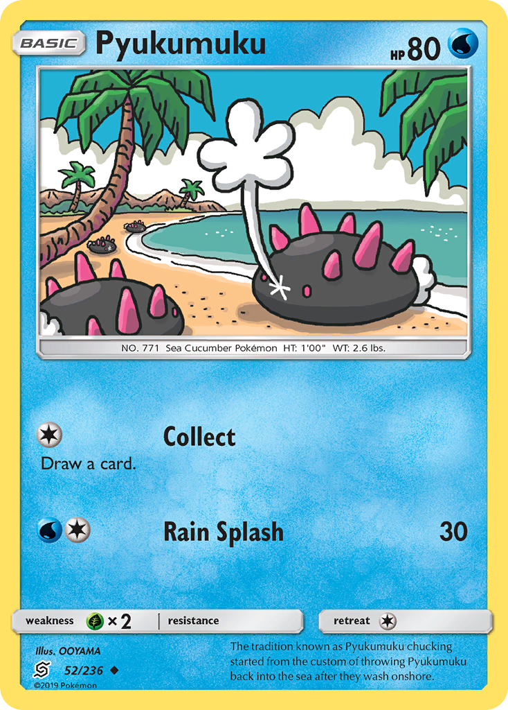 Pyukumuku (52/236) [Sun & Moon: Unified Minds] - The Mythic Store | 24h Order Processing