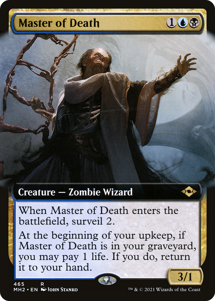 Master of Death (Extended Art) [Modern Horizons 2] - The Mythic Store | 24h Order Processing