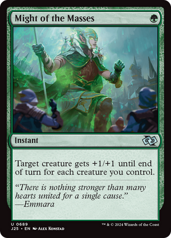 Might of the Masses [Foundations Jumpstart] - The Mythic Store | 24h Order Processing