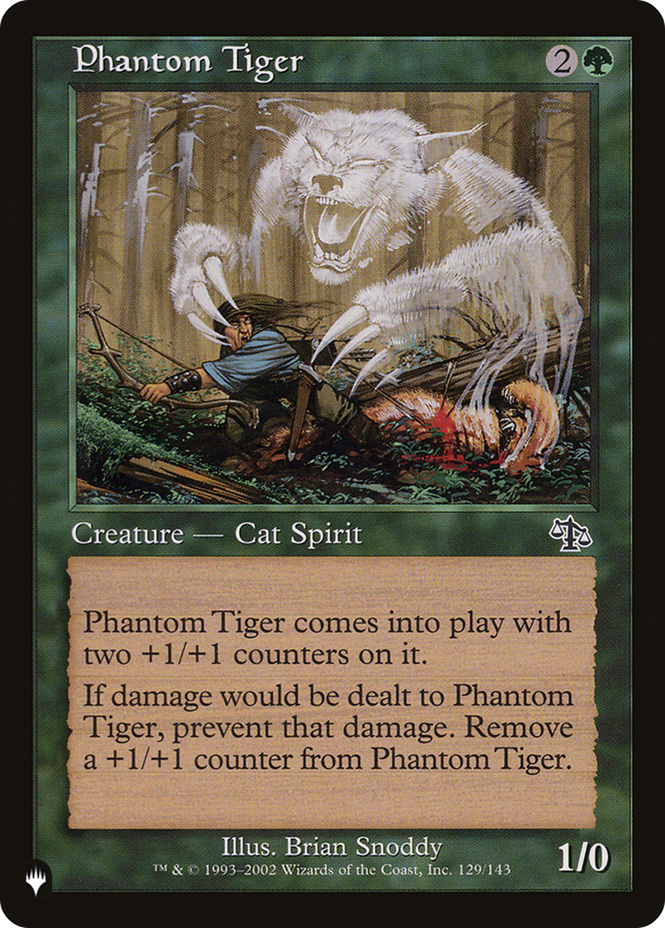 Phantom Tiger [The List] - The Mythic Store | 24h Order Processing