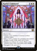 Kayla's Command (Promo Pack) [The Brothers' War Promos] - The Mythic Store | 24h Order Processing