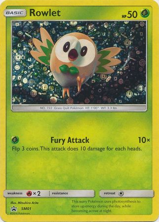 Rowlet (SM01) (General Mills Promo) [Sun & Moon: Black Star Promos] - The Mythic Store | 24h Order Processing