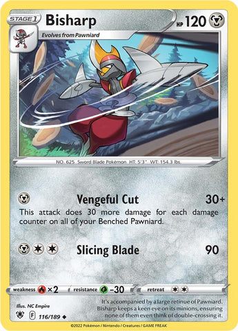 Bisharp (116/189) [Sword & Shield: Astral Radiance] - The Mythic Store | 24h Order Processing