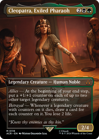 Cleopatra, Exiled Pharaoh (Borderless) [Assassin's Creed] - The Mythic Store | 24h Order Processing