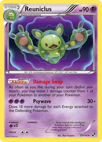 Reuniclus (57/114) [Black & White: Base Set] - The Mythic Store | 24h Order Processing