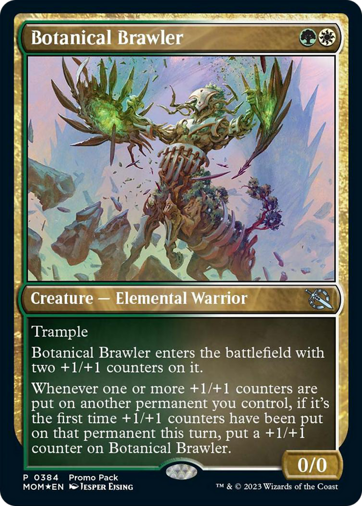 Botanical Brawler (Promo Pack) [March of the Machine Promos] - The Mythic Store | 24h Order Processing