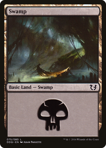 Swamp (75) [Duel Decks: Blessed vs. Cursed] - The Mythic Store | 24h Order Processing