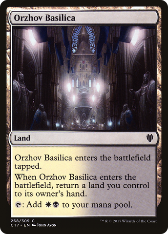 Orzhov Basilica [Commander 2017] - The Mythic Store | 24h Order Processing