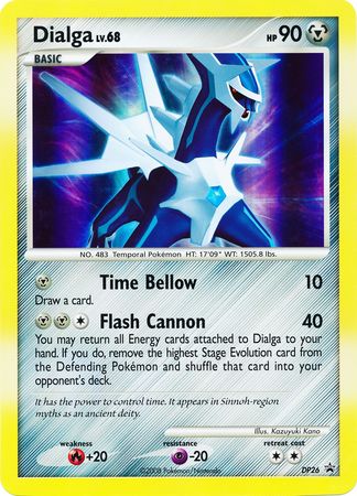 Dialga (DP26) (Jumbo Card) [Diamond & Pearl: Black Star Promos] - The Mythic Store | 24h Order Processing