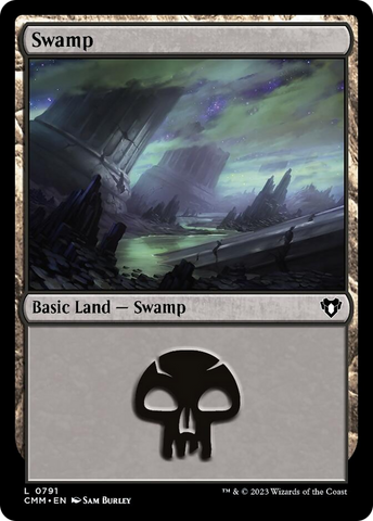 Swamp (791) [Commander Masters] - The Mythic Store | 24h Order Processing