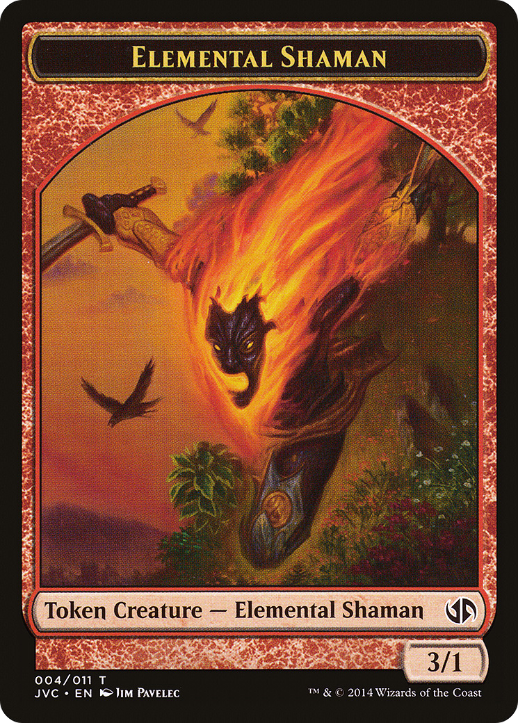 Elemental Shaman Token (Jace vs. Chandra) [Duel Decks Anthology Tokens] - The Mythic Store | 24h Order Processing