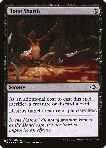 Bone Shards [The List] - The Mythic Store | 24h Order Processing