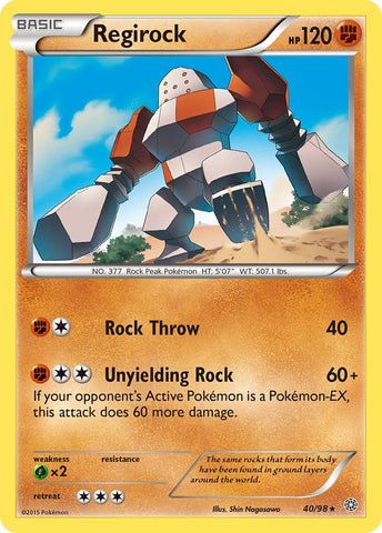 Regirock (40/98) (Theme Deck Exclusive) [XY: Ancient Origins] - The Mythic Store | 24h Order Processing