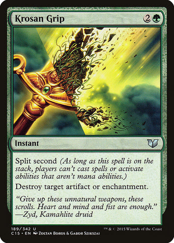 Krosan Grip [Commander 2015] - The Mythic Store | 24h Order Processing