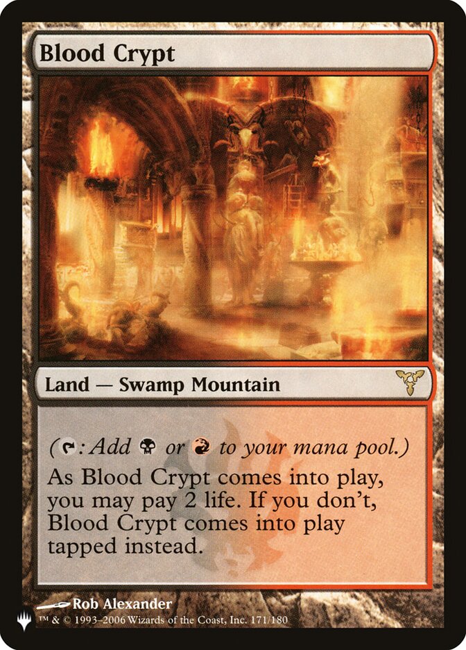 Blood Crypt [The List] - The Mythic Store | 24h Order Processing