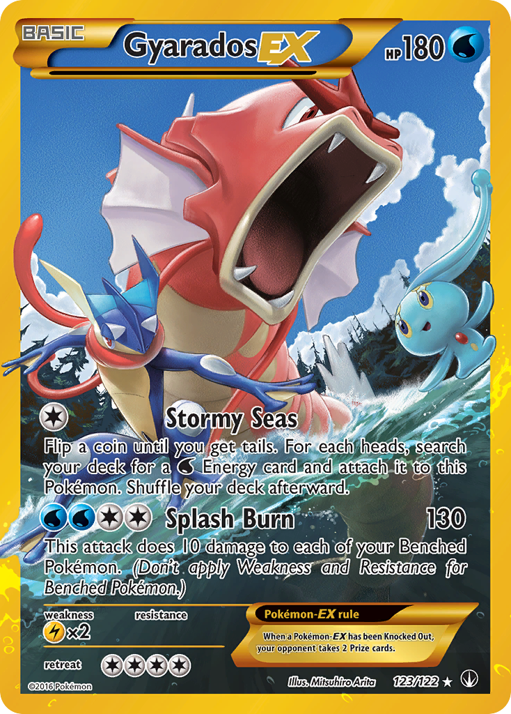 Gyarados EX (123/122) [XY: BREAKpoint] - The Mythic Store | 24h Order Processing