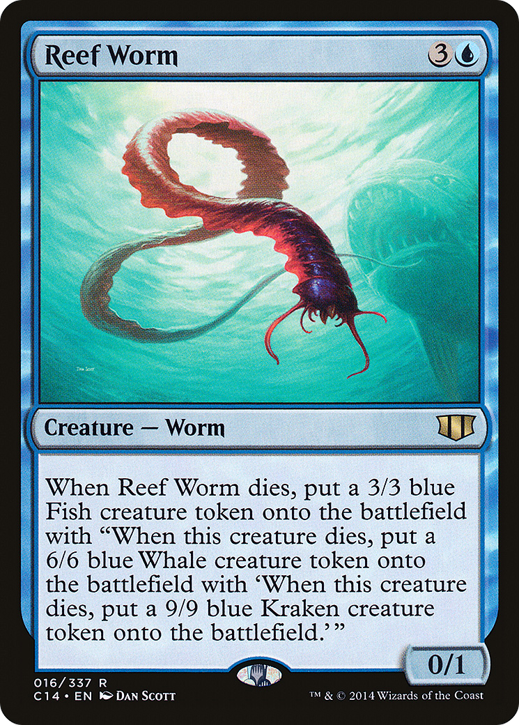 Reef Worm [Commander 2014] - The Mythic Store | 24h Order Processing
