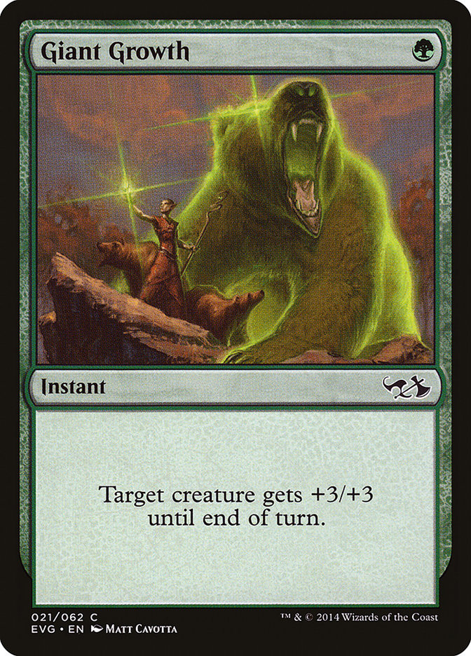 Giant Growth (Elves vs. Goblins) [Duel Decks Anthology] - The Mythic Store | 24h Order Processing