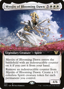 Myojin of Blooming Dawn (Extended Art) [Kamigawa: Neon Dynasty Commander] - The Mythic Store | 24h Order Processing