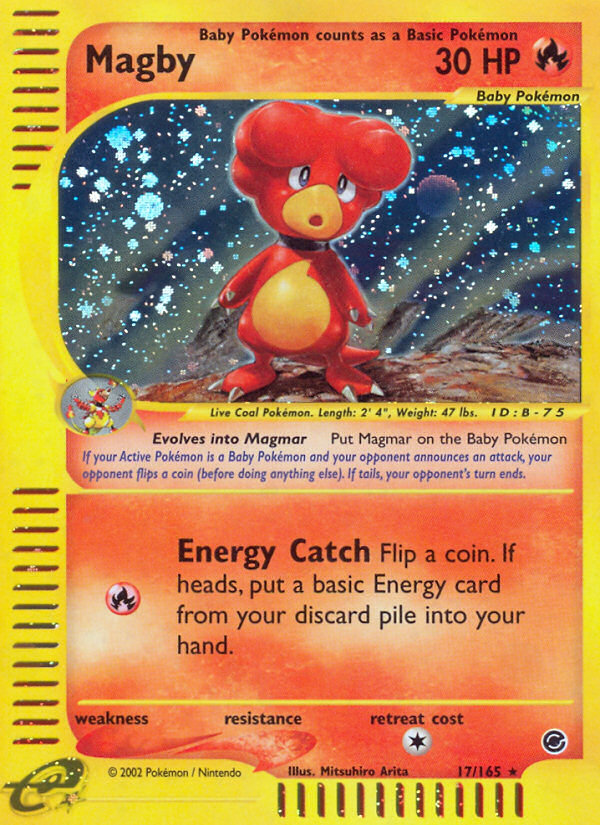 Magby (17/165) [Expedition: Base Set] - The Mythic Store | 24h Order Processing