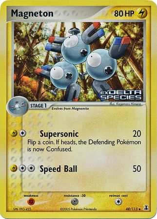 Magneton (48/113) (Stamped) [EX: Delta Species] - The Mythic Store | 24h Order Processing