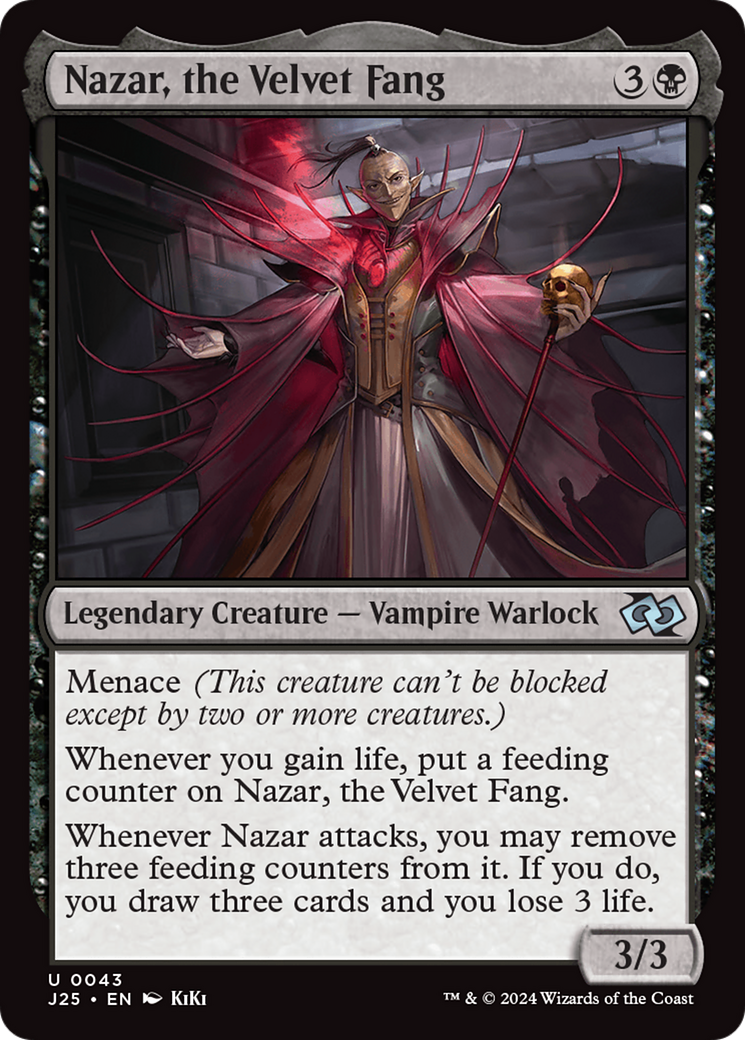 Nazar, the Velvet Fang (Anime) [Foundations Jumpstart] - The Mythic Store | 24h Order Processing