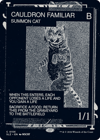 Cauldron Familiar (0156) [Secret Lair x MSCHF: The Zeta Set]