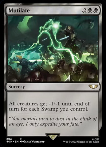 Mutilate (Surge Foil) [Warhammer 40,000] - The Mythic Store | 24h Order Processing
