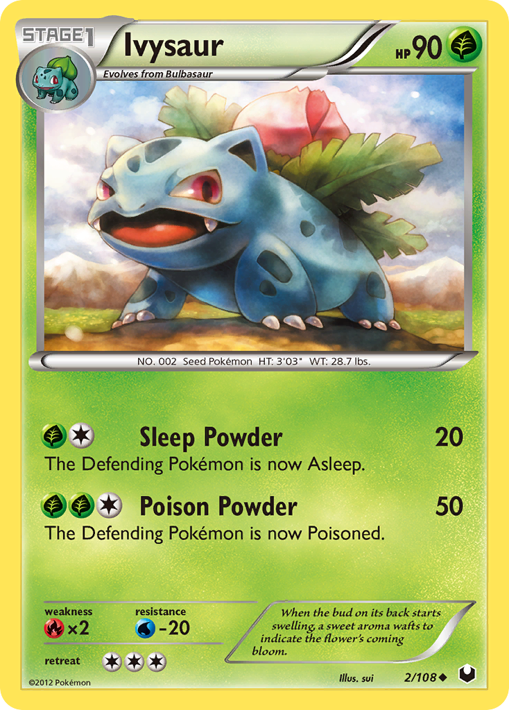 Ivysaur (2/108) [Black & White: Dark Explorers] - The Mythic Store | 24h Order Processing