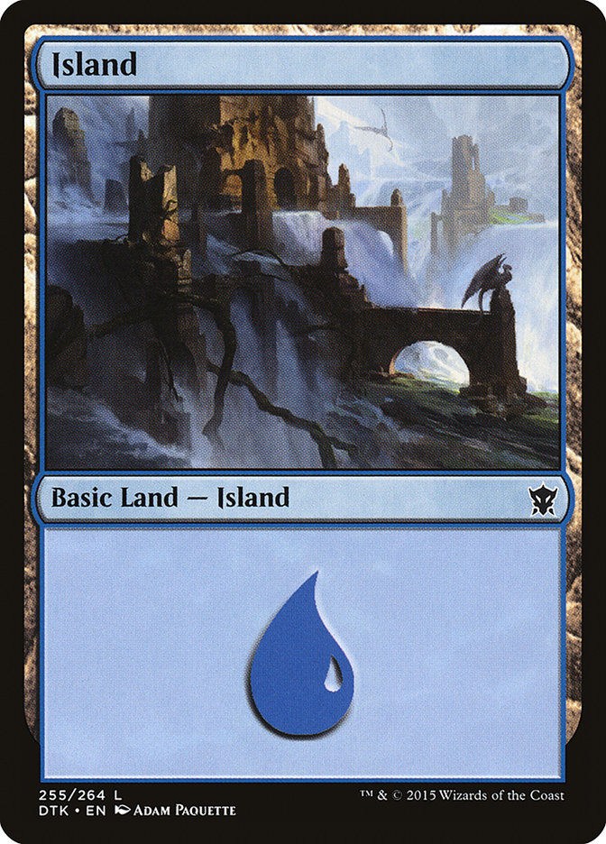 Island (255) [Dragons of Tarkir] - The Mythic Store | 24h Order Processing