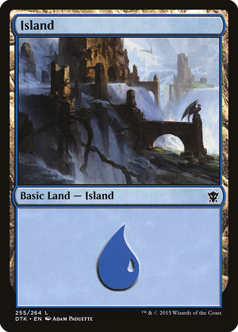 Island (255) [Dragons of Tarkir] - The Mythic Store | 24h Order Processing