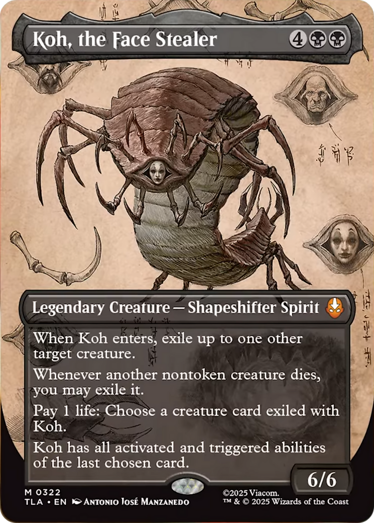 Koh, the Face Stealer (Borderless) [Avatar: The Last Airbender] - The Mythic Store | 24h Order Processing