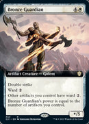 Bronze Guardian (Extended Art) [Commander 2021] - The Mythic Store | 24h Order Processing