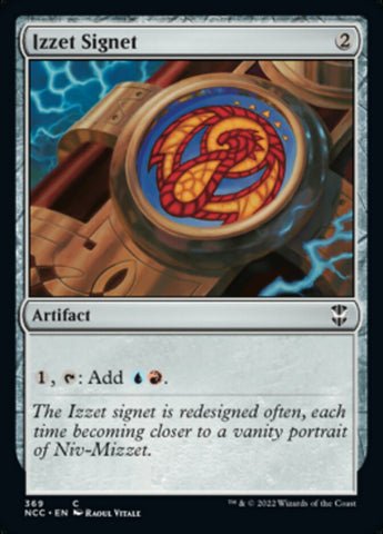 Izzet Signet [Streets of New Capenna Commander] - The Mythic Store | 24h Order Processing