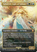 Galadriel, Light of Valinor (Borderless) [The Lord of the Rings: Tales of Middle-Earth Commander] - The Mythic Store | 24h Order Processing