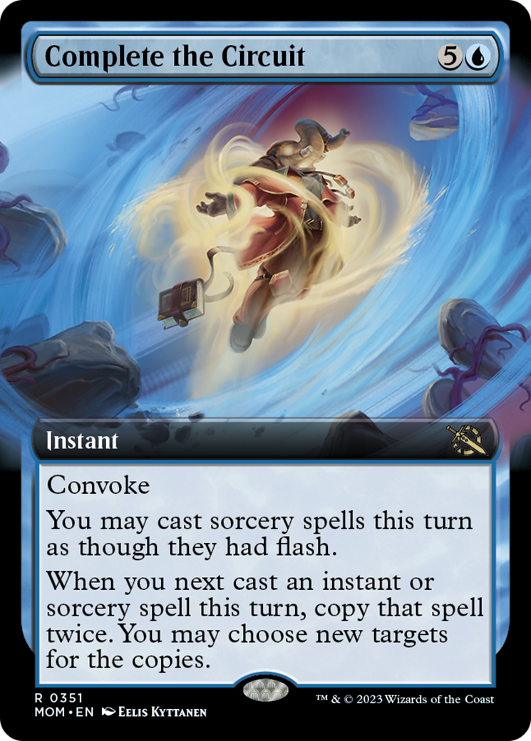Complete the Circuit (Extended Art) [March of the Machine] - The Mythic Store | 24h Order Processing