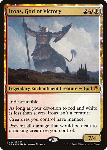 Iroas, God of Victory [Commander 2016] - The Mythic Store | 24h Order Processing