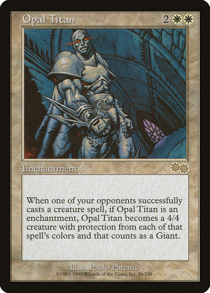 Opal Titan [Urza's Saga] - The Mythic Store | 24h Order Processing