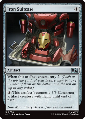 Iron Suitcase [Marvel Super Heroes Commander] - The Mythic Store | 24h Order Processing