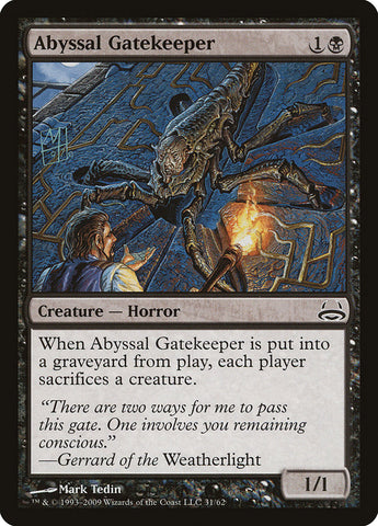 Abyssal Gatekeeper [Duel Decks: Divine vs. Demonic] - The Mythic Store | 24h Order Processing