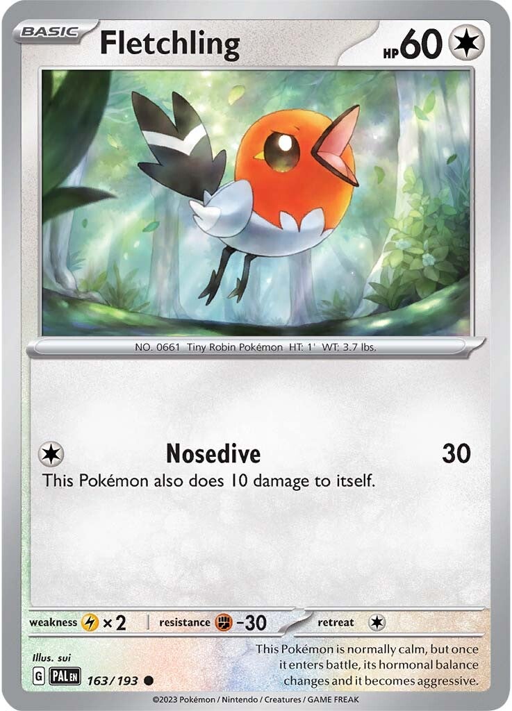 Fletchling (163/193) [Scarlet & Violet: Paldea Evolved] - The Mythic Store | 24h Order Processing
