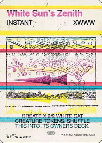 White Sun's Zenith (0254) [Secret Lair x MSCHF: The Zeta Set] - The Mythic Store | 24h Order Processing