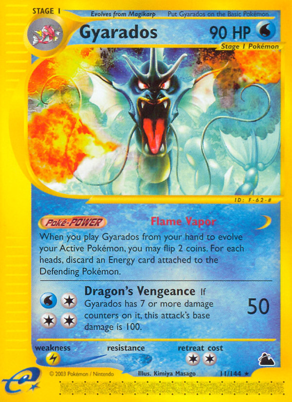 Gyarados (11/144) [Skyridge] - The Mythic Store | 24h Order Processing