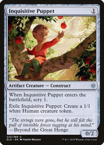 Inquisitive Puppet [Throne of Eldraine] - The Mythic Store | 24h Order Processing
