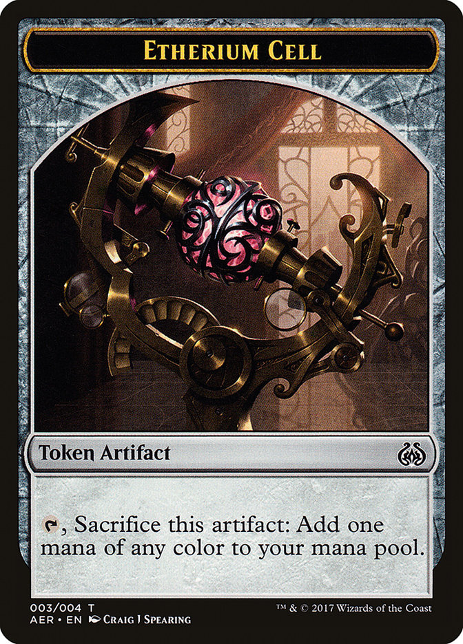 Etherium Cell Token [Aether Revolt Tokens] - The Mythic Store | 24h Order Processing