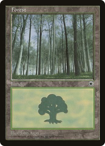 Forest (Green Signature with White Bark Trees) [Portal] - The Mythic Store | 24h Order Processing